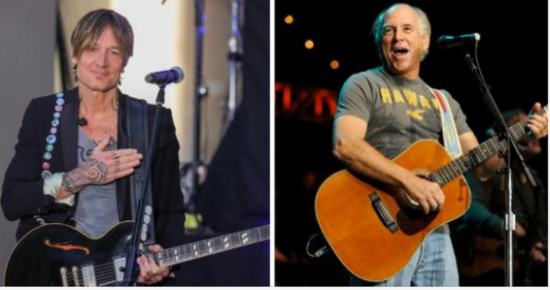 Keith Urban gives emotional tribute to Jimmy Buffett – “an incredible musician”