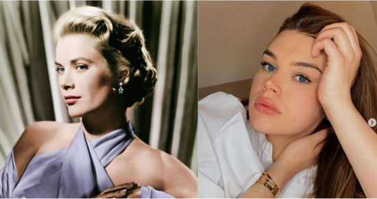 The granddaughter of Grace Kelly is already an adult and resembles her grandmother in every way.