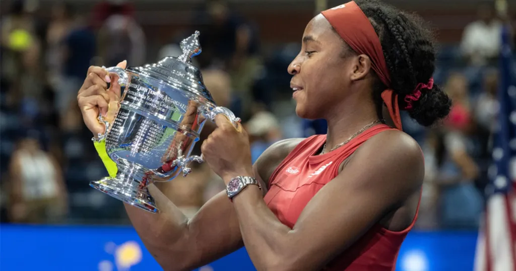 Tennis sensation Coco Gauff under fire for praying after winning U.S. Open